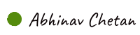 Abhinav Chetan Logo